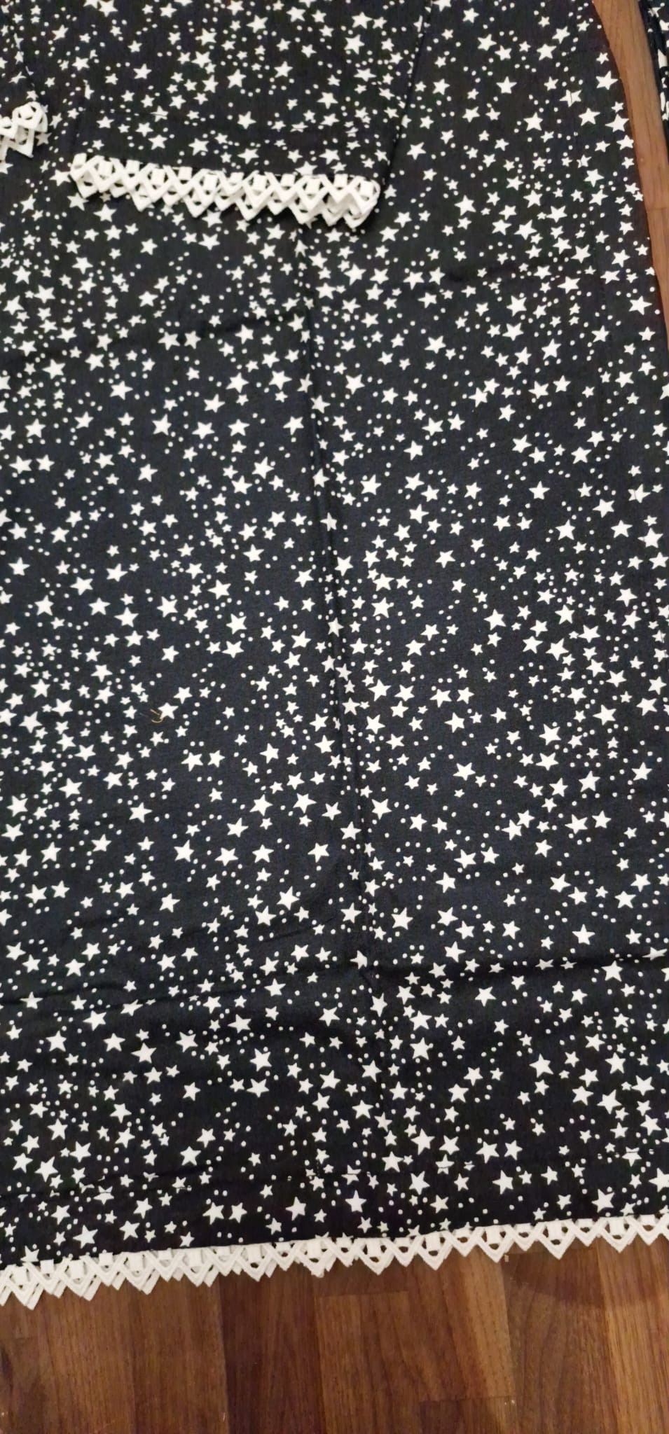 Marina Suit - Black and white suit with star design