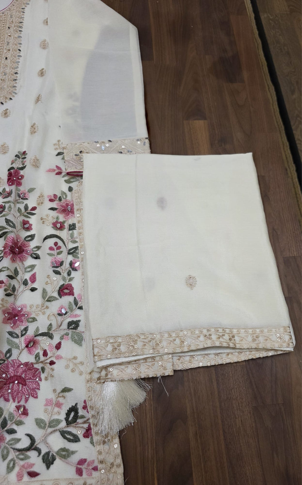 Mirror Work 3 peice palazzo suit