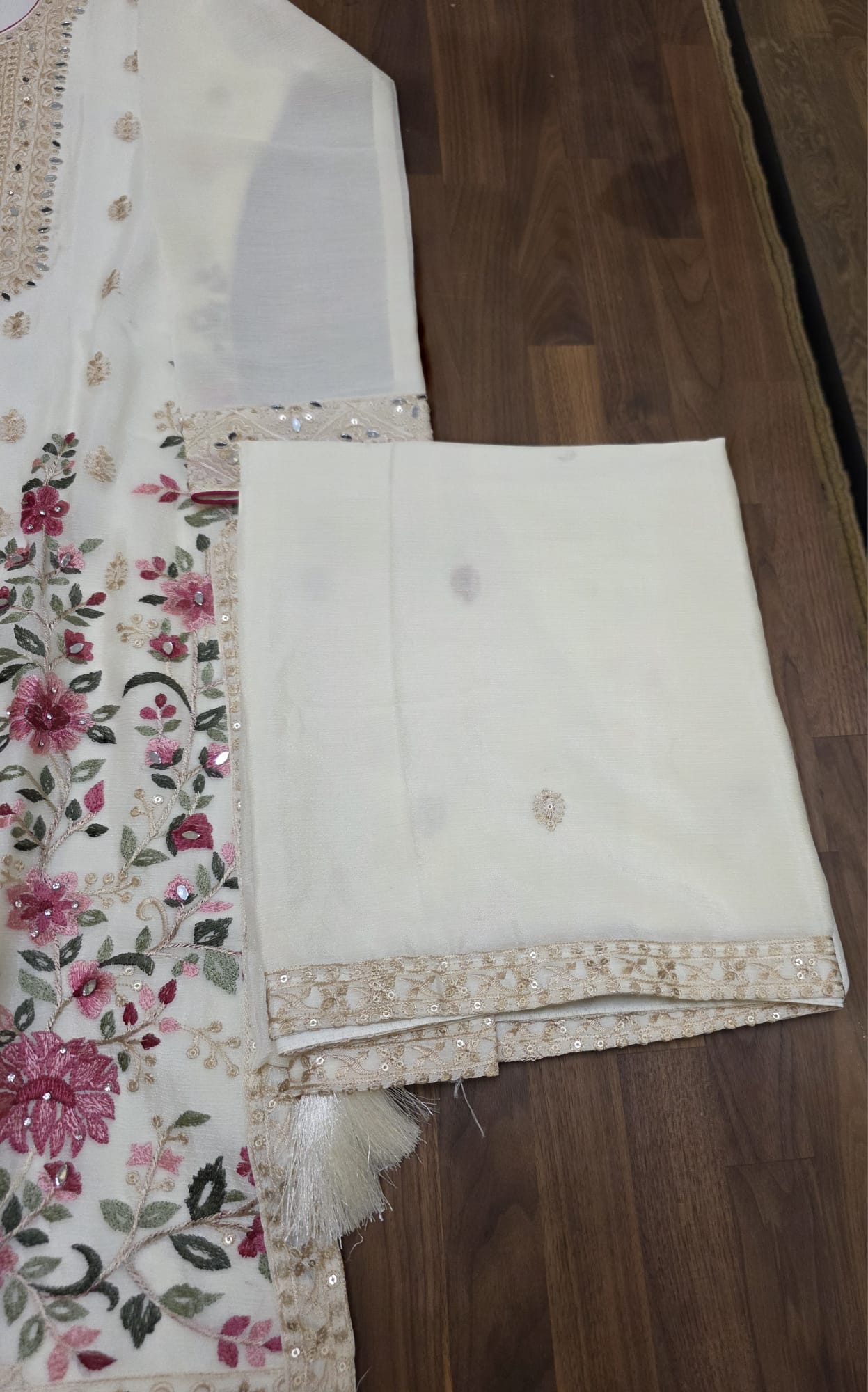 Mirror Work 3 peice palazzo suit