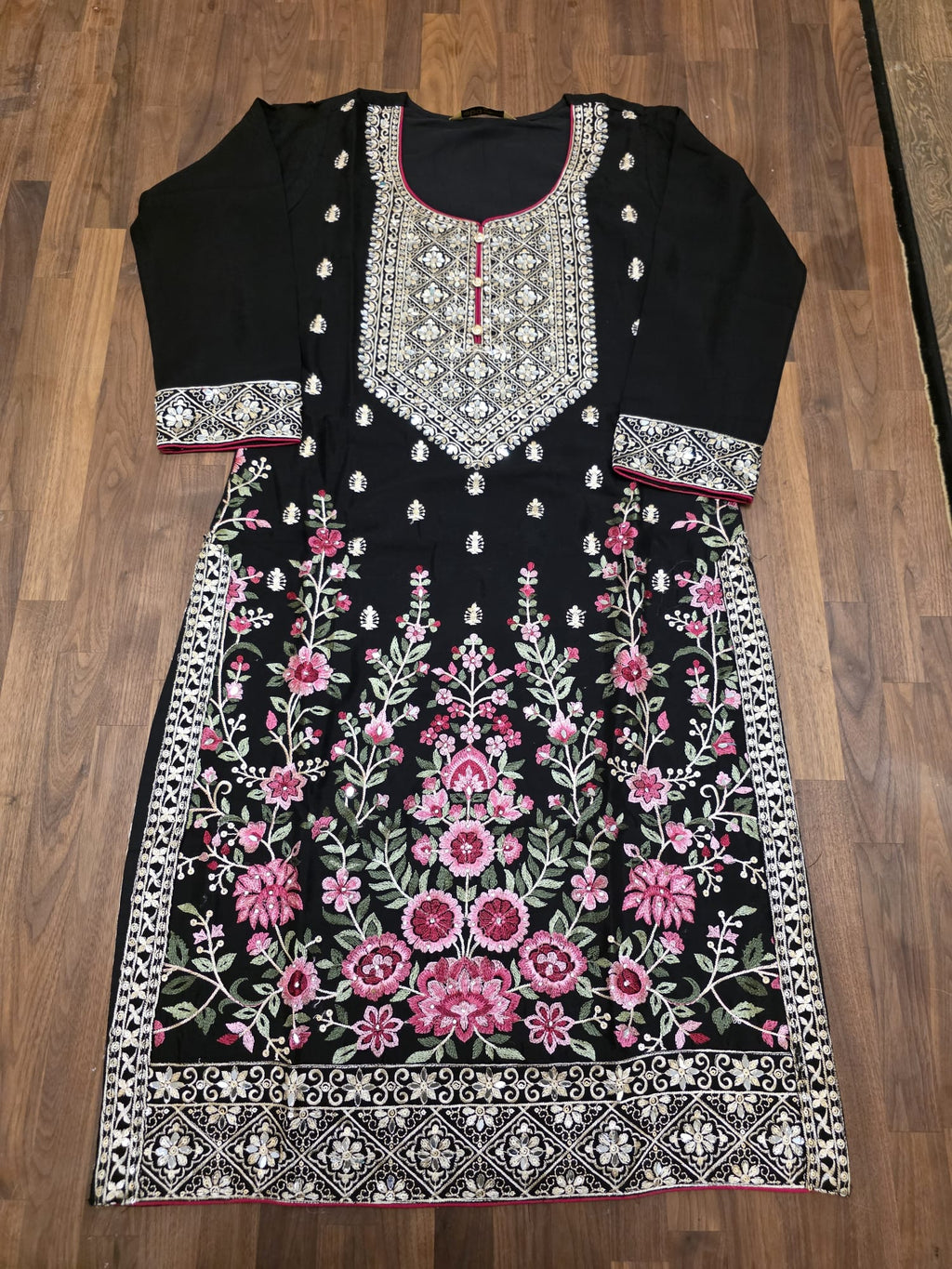 Mirror Work 3 peice palazzo suit