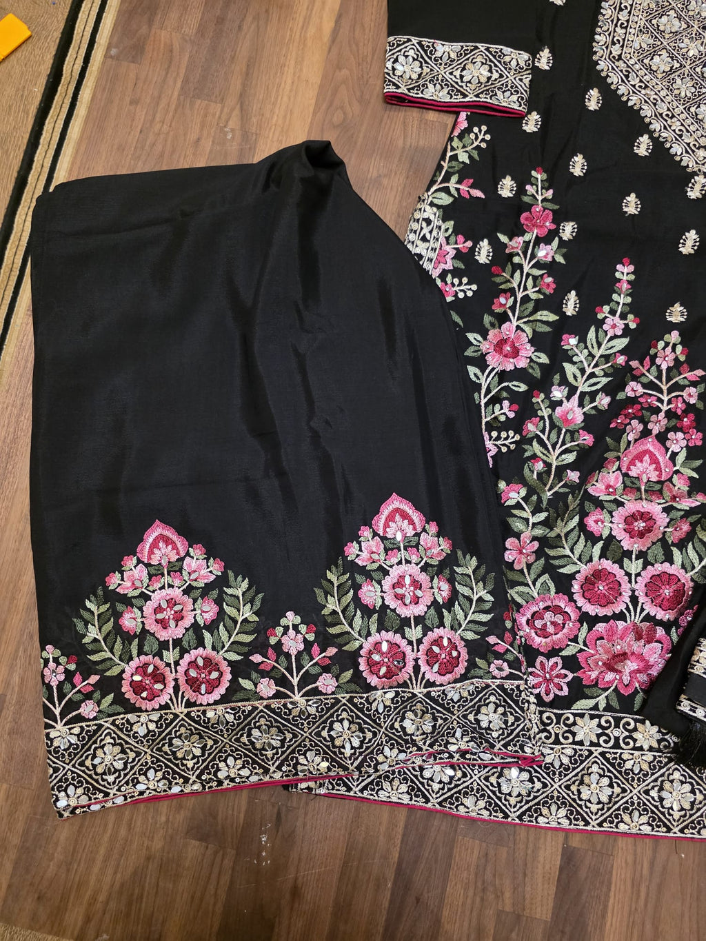 Mirror Work 3 peice palazzo suit